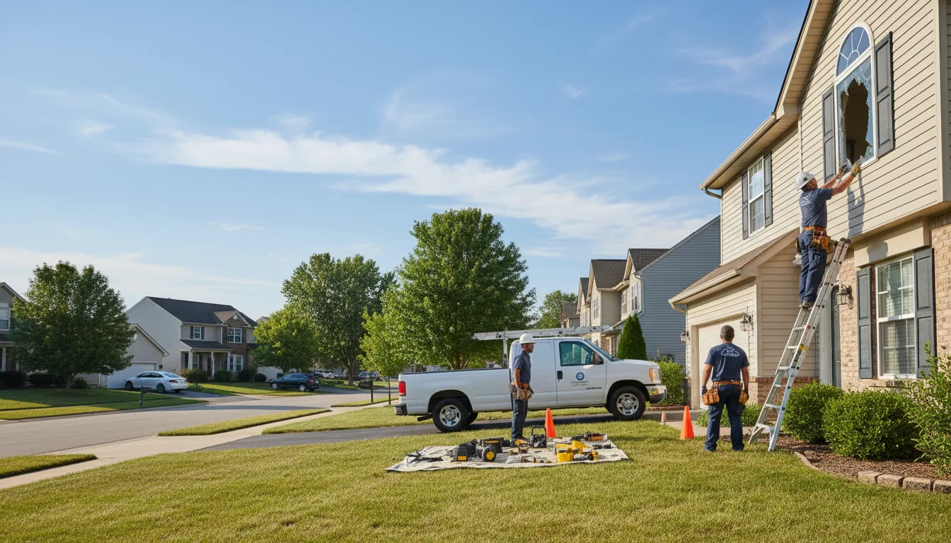 Expert window installer providing residential service in Vaiden, MS